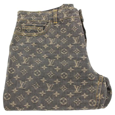 louis vuitton stippled denim
